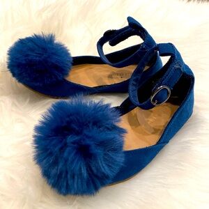 Pom Blue Dress Shoes